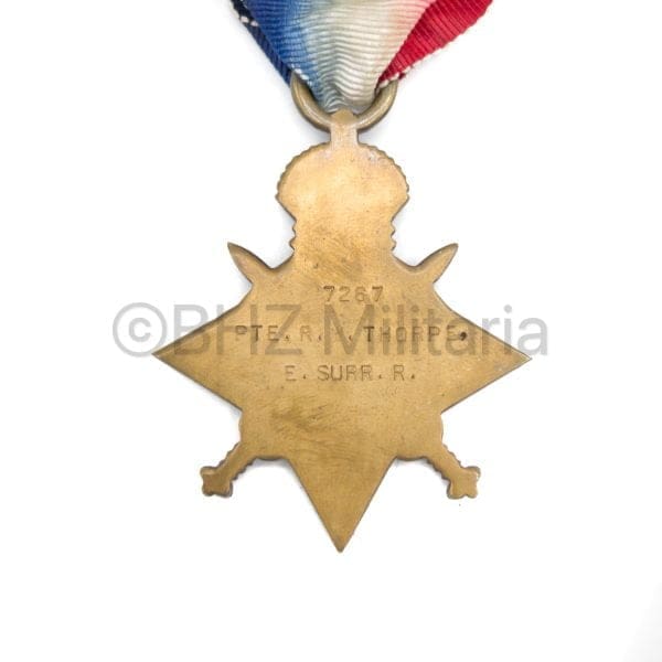 Army Service Corps 1914/15 Star Medal & Victory Medal