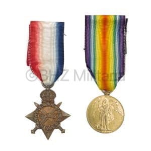 Army Service Corps 1914/15 Star Medal & Victory Medal