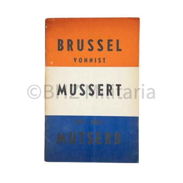 Brussel Vonnist Mussert tot den Mutserd - Segher van Loyen