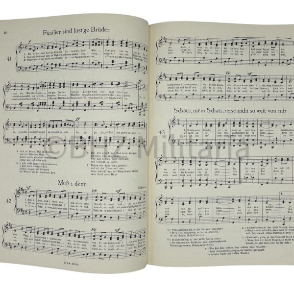Das Neue Soldaten Liederbuch Klavier mit Text 2799