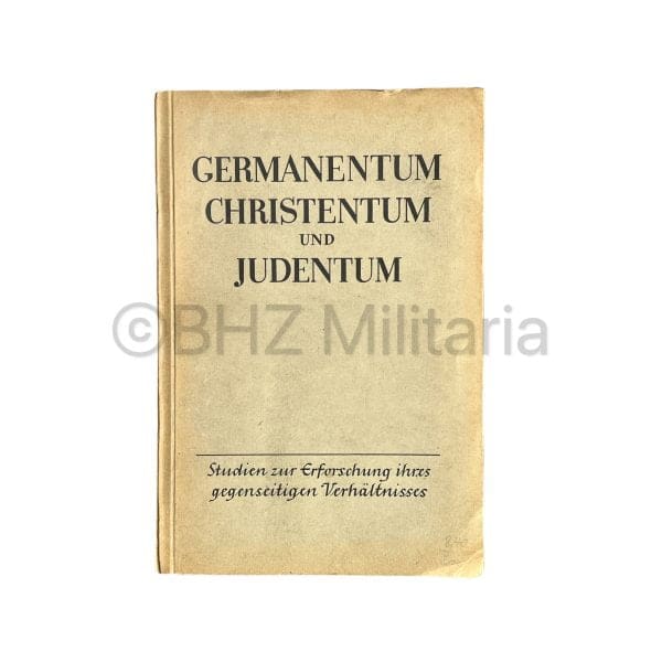 Germanentum Christentum und Judentum