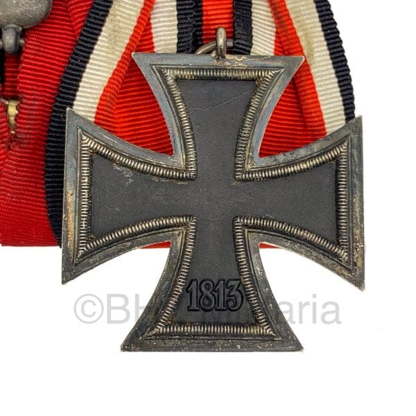 Ordenspange Iron Cross 2nd Class 1939 and Ostmedaille