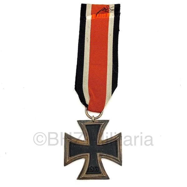IJzeren Kruis 2e Klasse 1939 "55" aan Oranje Lint