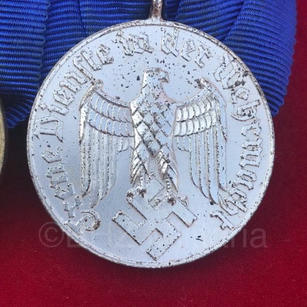 Medaille-Spange "True Dienste in der Wehrmacht" 4 en 12 jaar