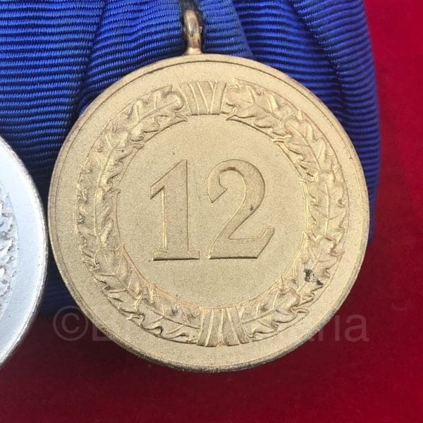 Medaille-Spange "True Dienste in der Wehrmacht" 4 en 12 jaar
