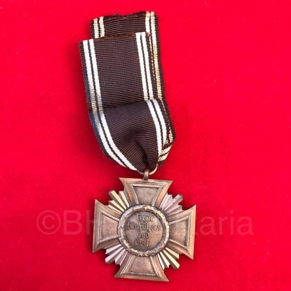 NSDAP Dienstauszeichnung 1e Stufe 10 jaar - Buntmetal
