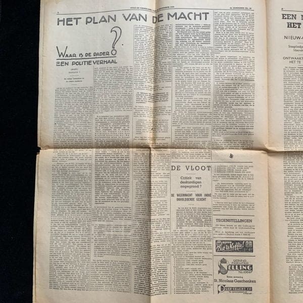 Volk en Vaderland - 3e Jaargang No. 43 - 30 November 1935