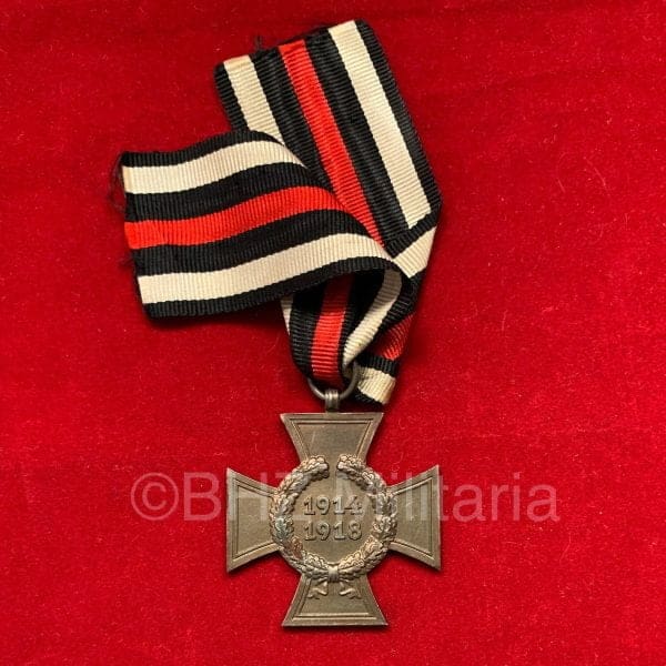 Ehrenkreuz für Kriegsteilnehmer – zonder Zwaarden