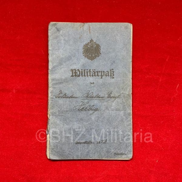 Military Pass 1914