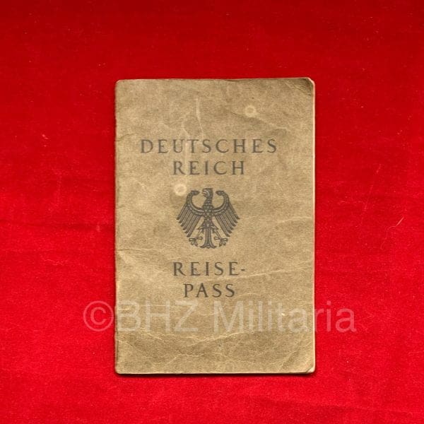 Deutsches Reich Reise Pass