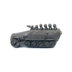 WHW - Darstellungen der Wehrmacht - Panzerspähwagen (Halbkettenfahrzeug)