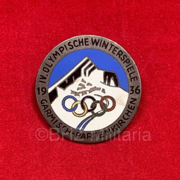 Besucherabzeichen Olympische Winterspelen 1936