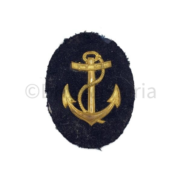 Kriegsmarine Bootmannsmaat Photo and Badge