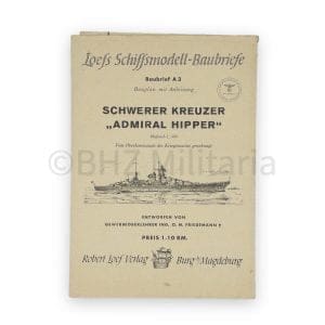 Loefs Schiffsmodell- Baubriefe Schwerer Kreuzer "Admiral Hipper"