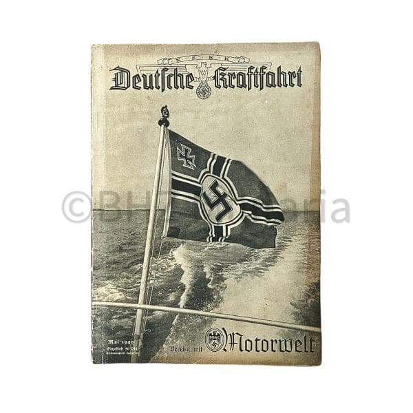 Magazine NSKK Deutsche Kraftfahrt - Vereint mit Motorwelt - May 1940