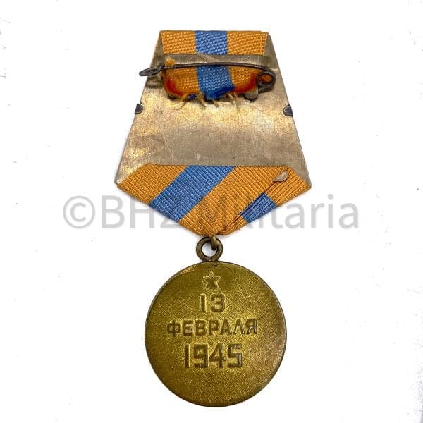 Medaille voor de Verovering van Boedapest