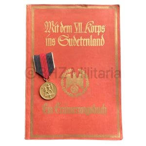 Mit den VII Korps ins Sudetenland & Sudetenland Medaille