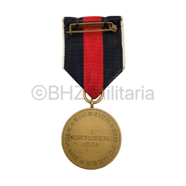 Mit den VII Korps ins Sudetenland & Sudetenland Medaille