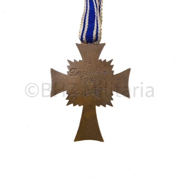 Mutterkreuz Bronze