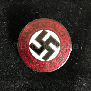 NSDAP Membership pin M1/23 Wilhelm Borgas