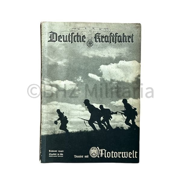 Magazine NSKK Deutsche Kraftfahrt – Vereint mit Motorwelt – Januar 1940