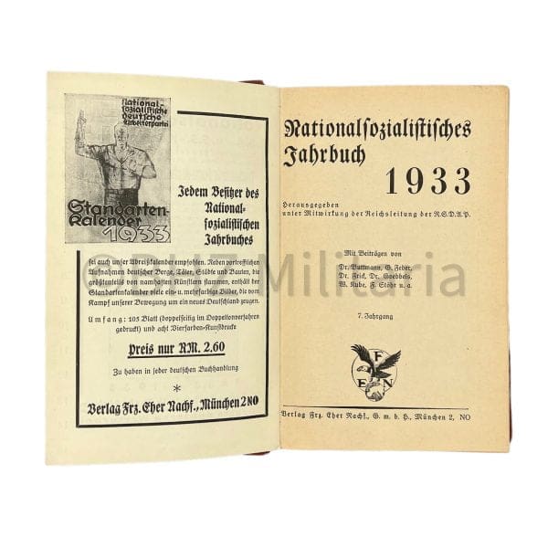 Nationalsozialistisches Jahrbuch 1933