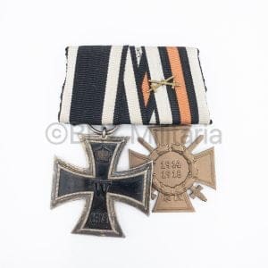 Ordenspange Iron Cross 2nd col. and Hindenburg cross