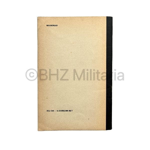 SS Vormingsbladen – Juli 1943 – 3e Jaargang Nr 7