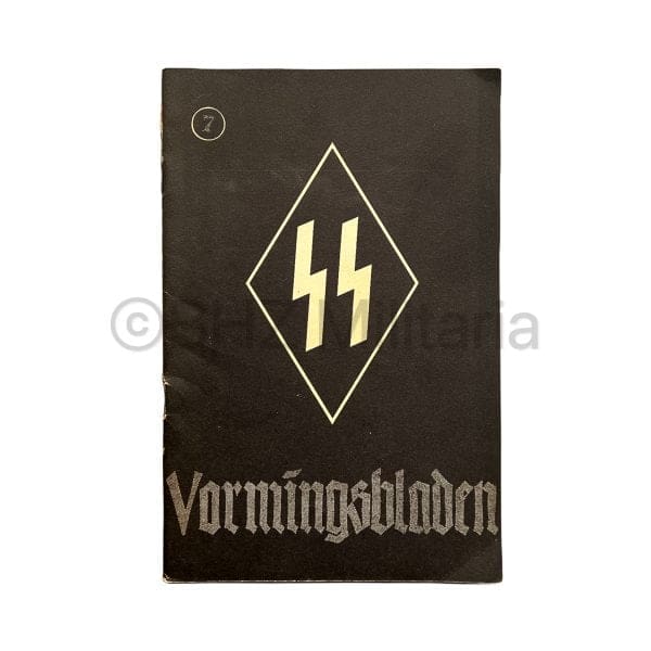 SS Vormingsbladen – Juli 1943 – 3e Jaargang Nr 7