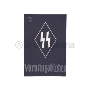 SS Vormingsbladen - Augustus 1943 - 3e Jaargang Nr 8