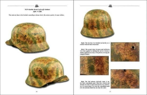 foto boek the camouflage helmets of the wehrmacht