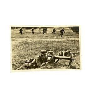 Unsere Wehrmacht - MG in battle at Sturmangriff