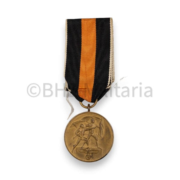 Medaille zur Erinnerung an den 1 Oktober 1938