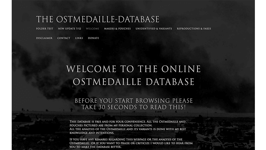 ostmedaille database