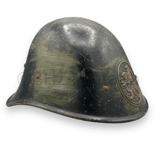 Dutch M38 military police helmet without interior