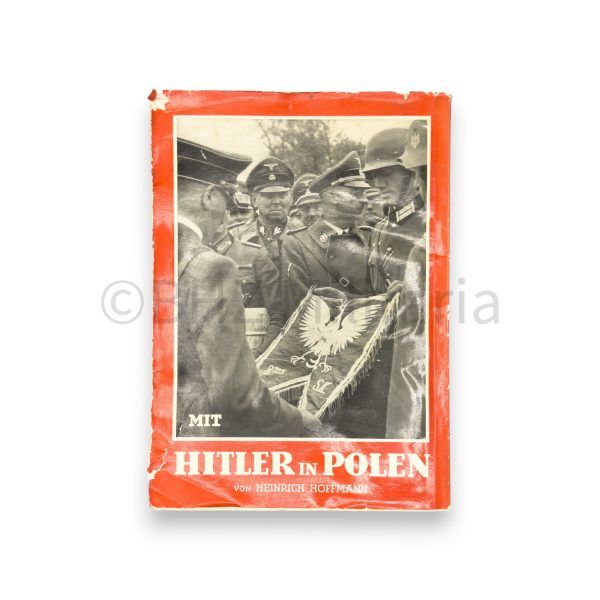 photo book of heinrich hoffmann with hitler in poland
