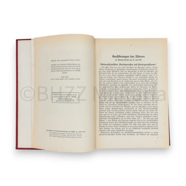 organisationsbuch der nsdap 1936