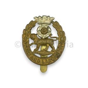 british army york and lancaster regiment cap badge