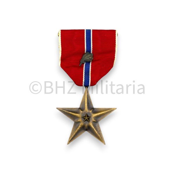 bronze star medal with oak leaf cluster