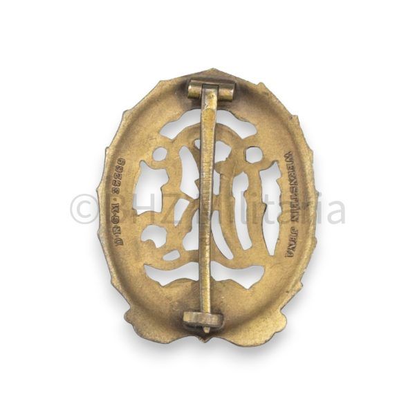 drl (deutsches reichsabzeichen für leibesübungen) in bronze