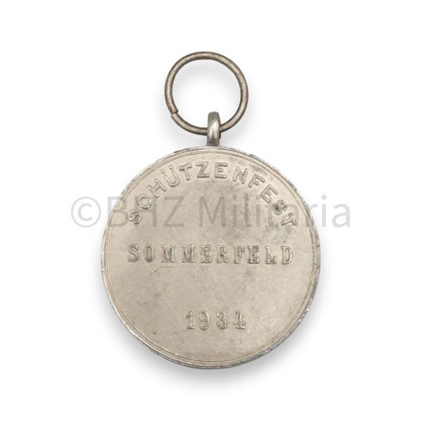 medaille schützenfest sommerfeld 1934