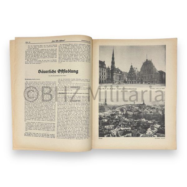 der sa führer – zeitschrift der sa führer der nsdap – sonderdruck 10/11