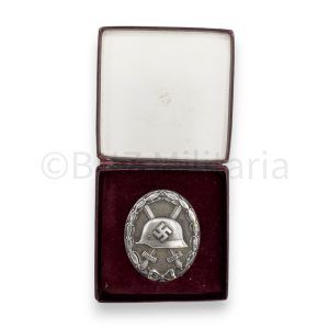 verwundetenabzeichen 1939 zilver hauptmünzamt in doosje