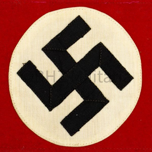 wollen nsdap/sa armband met rzm etiket