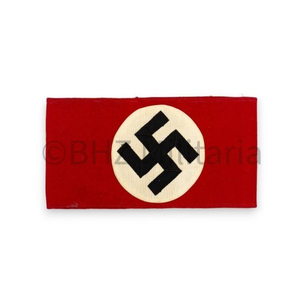 wollen nsdap/sa armband met rzm etiket